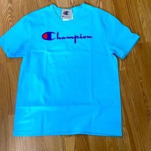 BNWT Champion Blue Horizon men t-shirt sizes: S& L